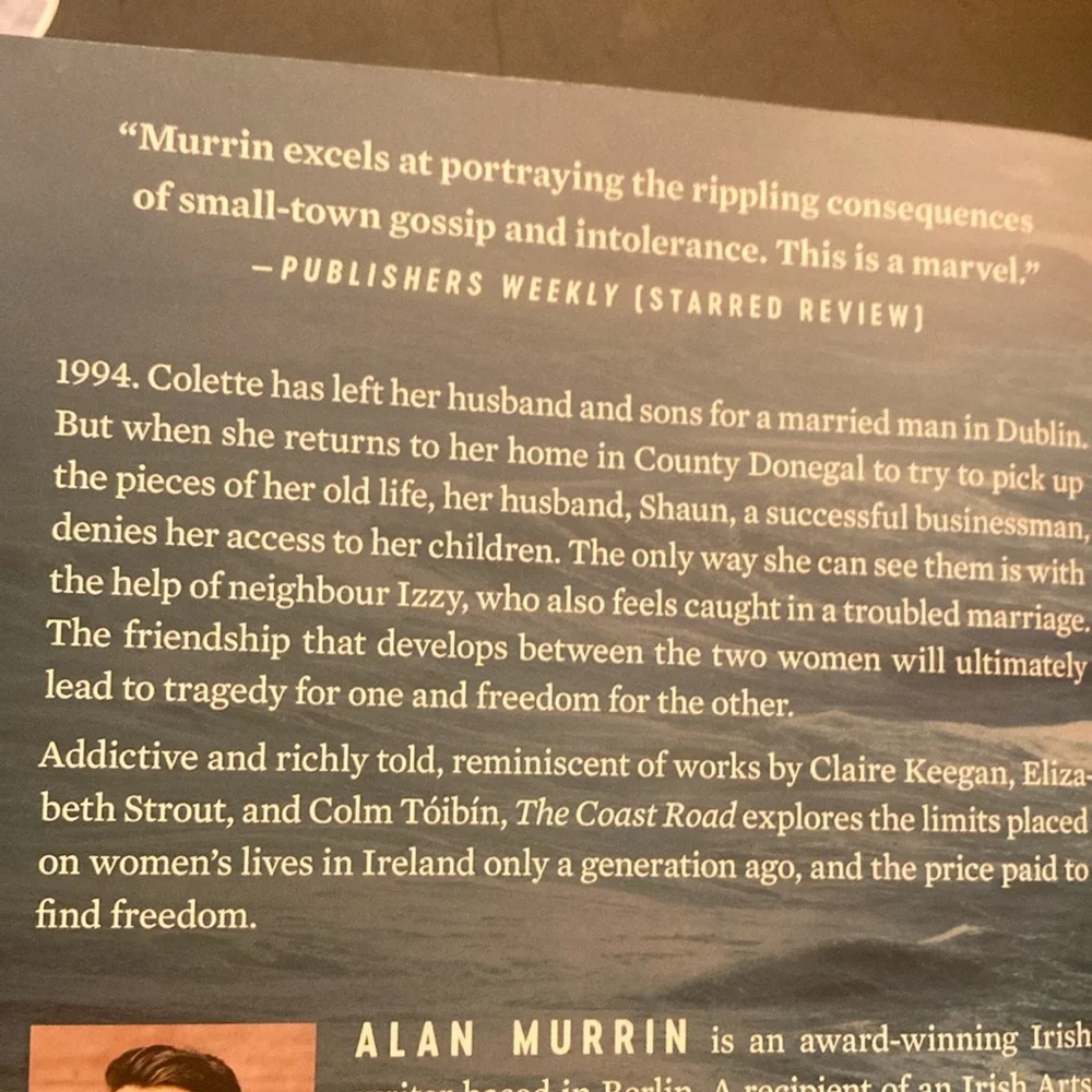 🌷 5/$25 The Coast Road Novel by Alan Murrin - Picture 3 of 7